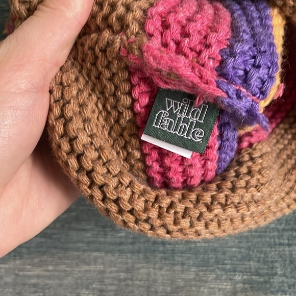 NWT Wild Fable Multi Colored Cozy Knitting Hat - Picture 3 of 5